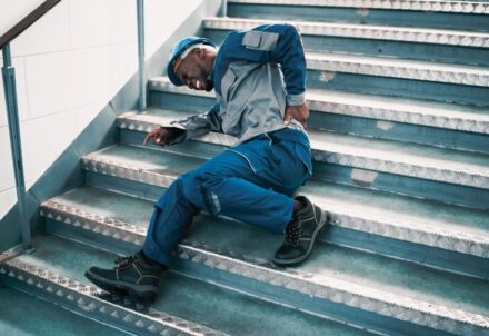 slip and fall at work